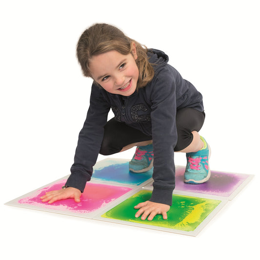 Fascinatiematten Set van 6 – Sensorische matten die balans en activering bevorderen voor senioren.