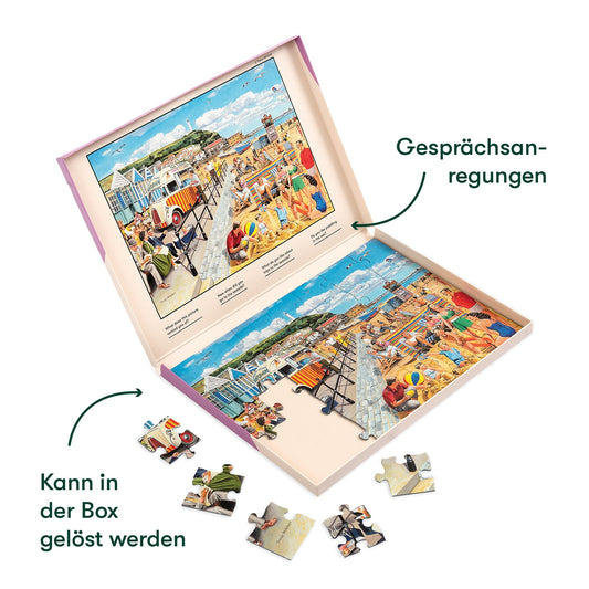 Demenz-Puzzle Nostalgie an der Küste – 35 Teile