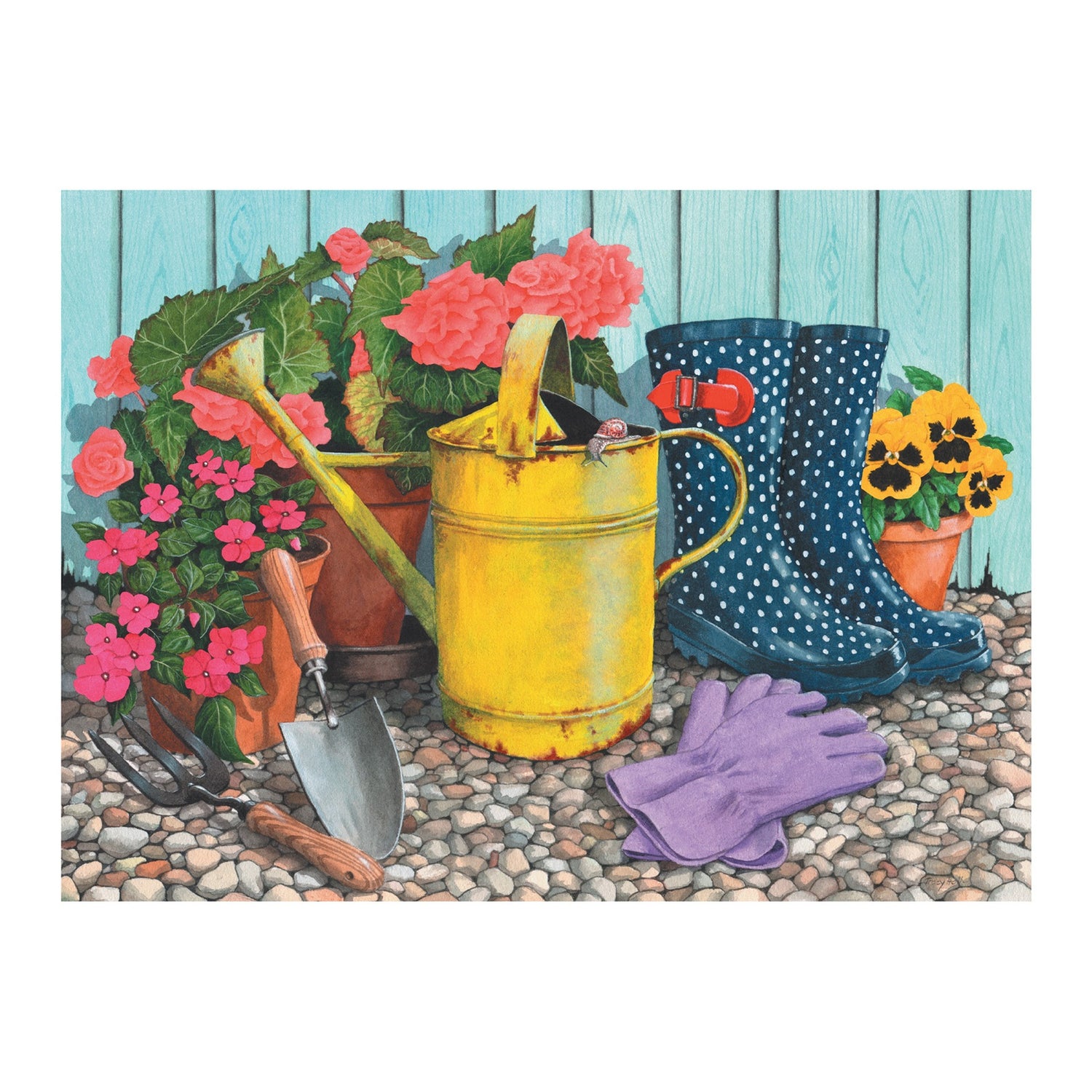 Dementie-puzzel 'Liefde voor de Bloemen' – 13-delige puzzel die bloemrijke herinneringen stimuleert voor senioren.