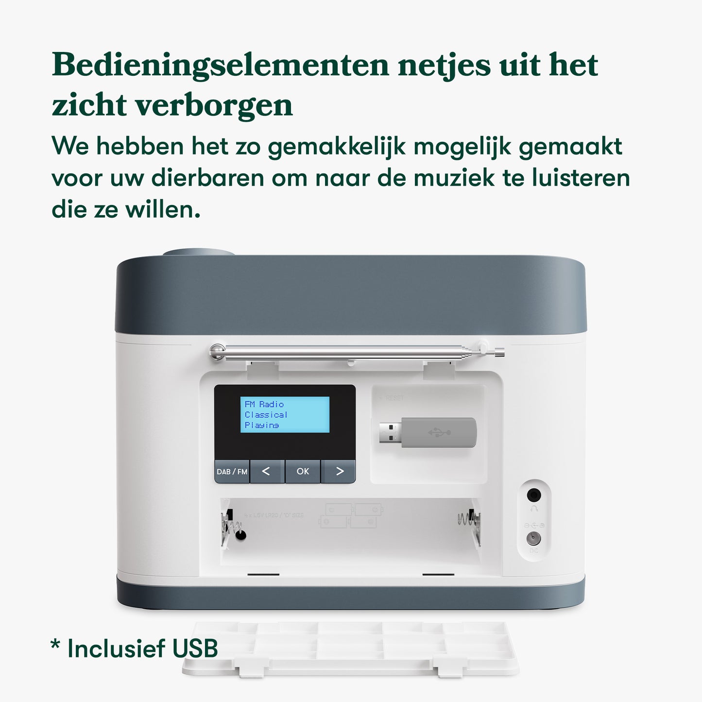 DAB-Radio und Musikplayer für Senioren – Einfach zu bedienen