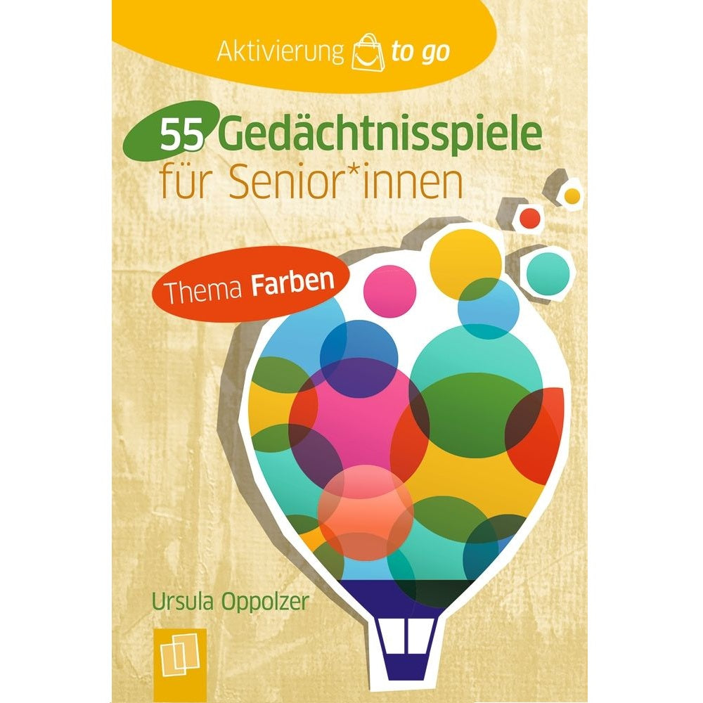 55 Gedächtnisspiele mit Farben – Geheugenspel dat hersentraining en activering biedt voor senioren.