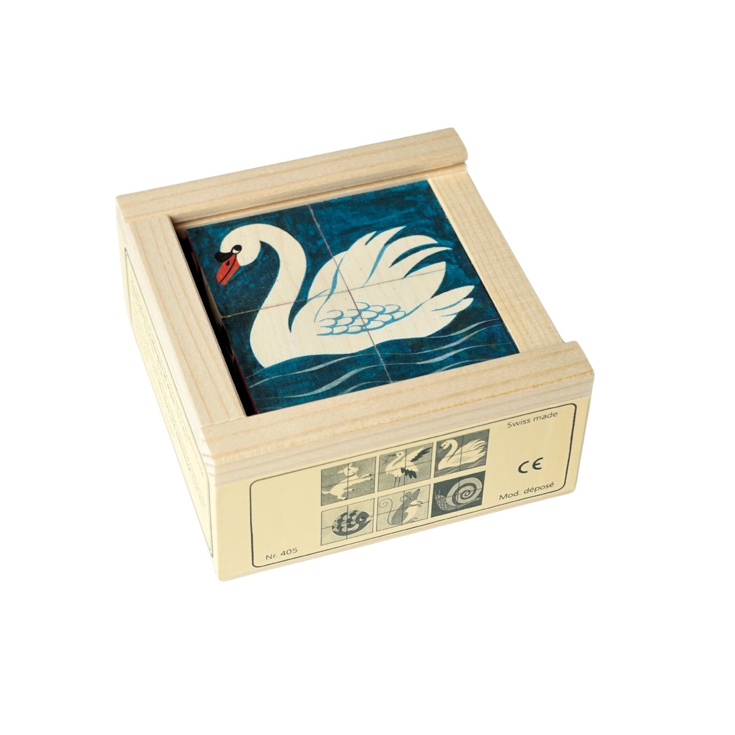 Demenz-Puzzle: Tier-Würfel-Puzzle