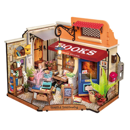Baukasten für Senioren - 3D Puzzle - Corner Bookstore
