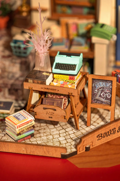 Baukasten für Senioren - 3D Puzzle - Corner Bookstore