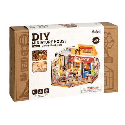 Baukasten für Senioren - 3D Puzzle - Corner Bookstore