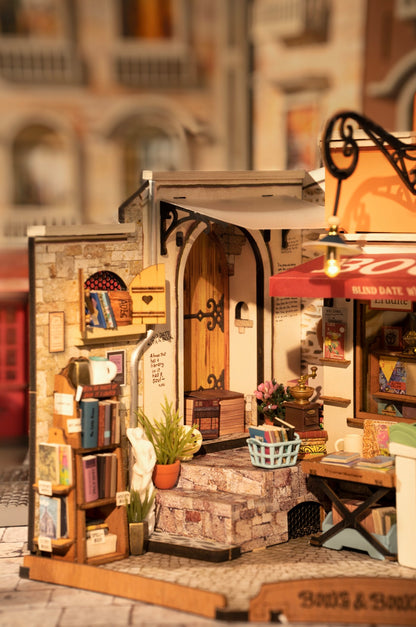 Baukasten für Senioren - 3D Puzzle - Corner Bookstore