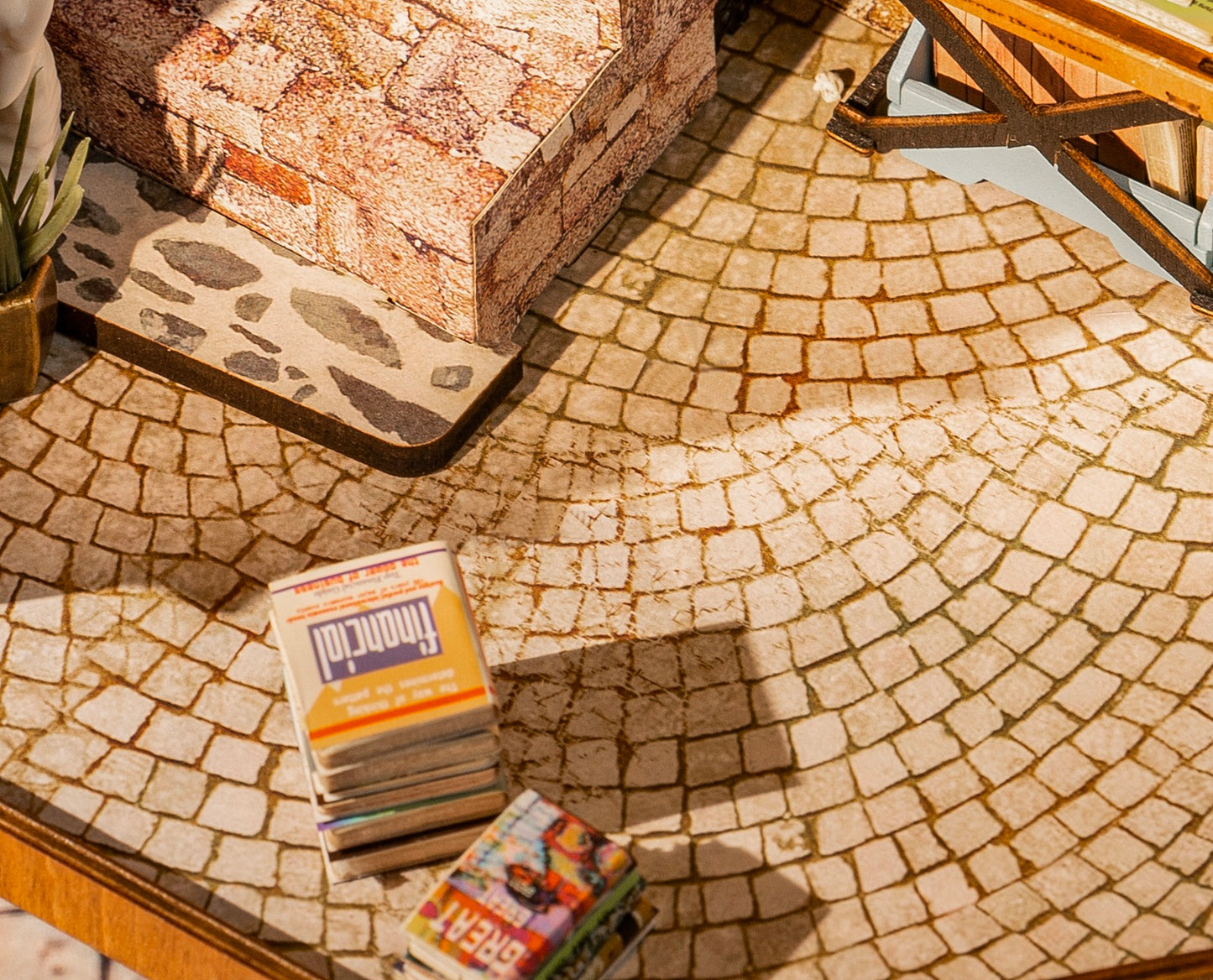 Baukasten für Senioren - 3D Puzzle - Corner Bookstore