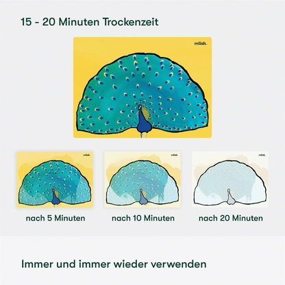 Aquapaint Tiere – Malen mit Wasser für Menschen mit Demenz