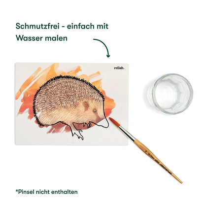 Aquapaint Garten – Malen mit Wasser bei Demenz