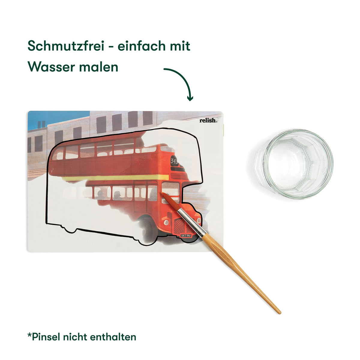 Aquapaint Fahrzeuge – Malen mit Wasser bei Demenz