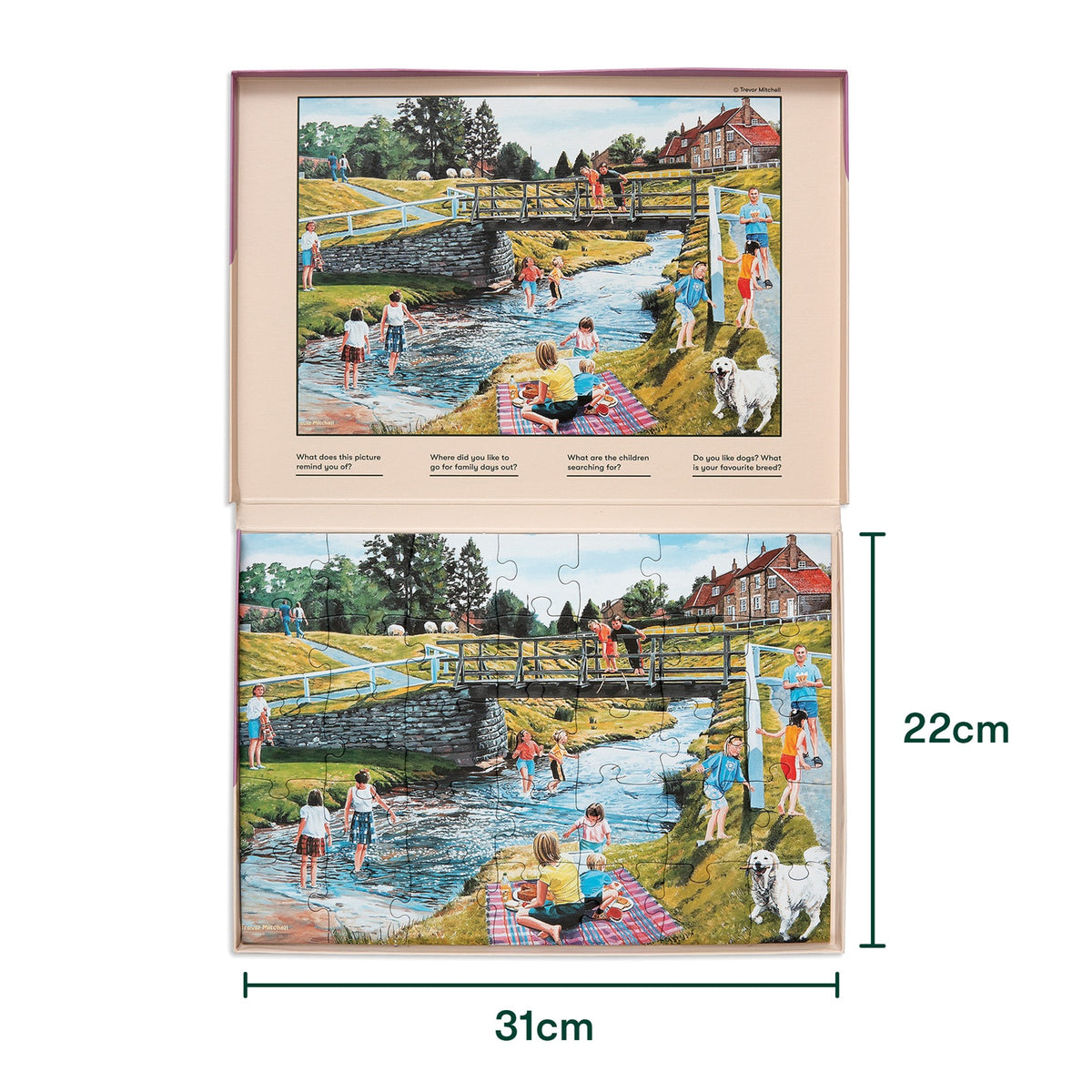 Demenz-Puzzle – Frühlingspicknick (35 Teile)