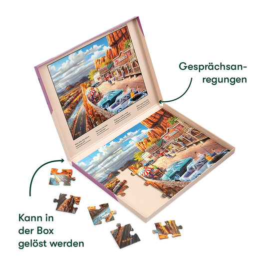 Demenz-Puzzle Road Trip – 35 Teile