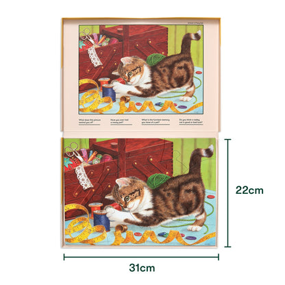 Demenz-Puzzle Kätzchen – 13 Teile