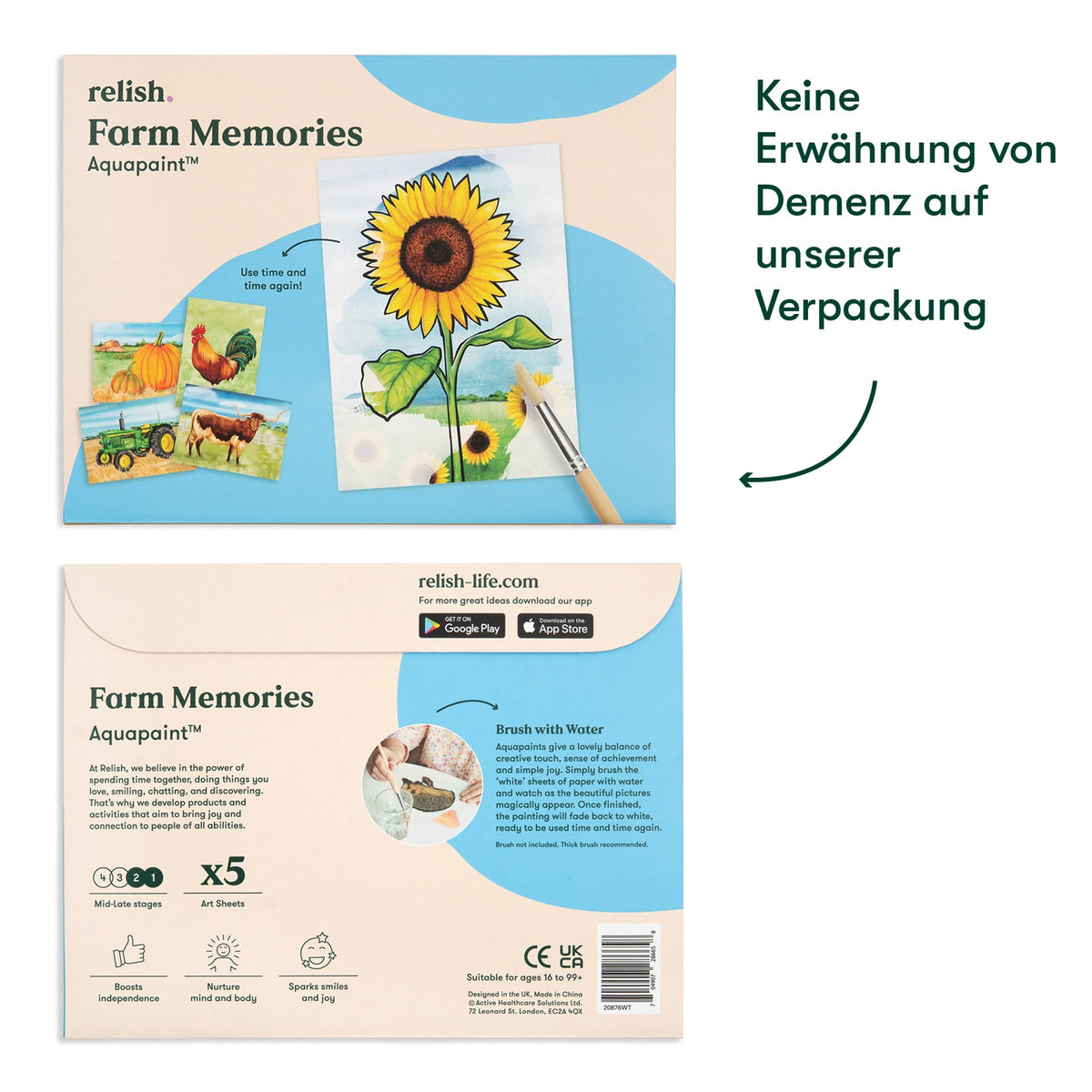 Aquapaint Bauernhof-Erinnerungen