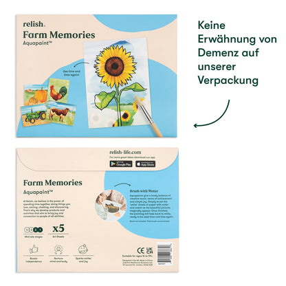 Aquapaint Bauernhof-Erinnerungen