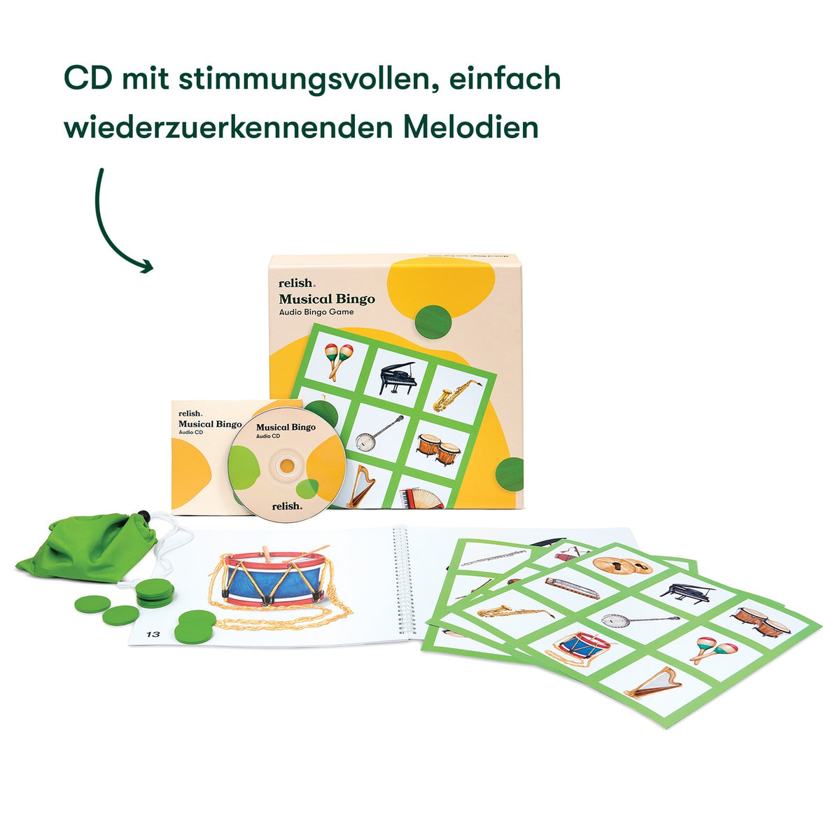 Musikbingo – musikalisches Spiel für Senioren