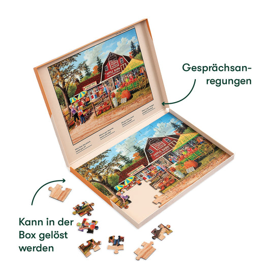 Demenz-Puzzle Bauernmarkt – 63 Teile