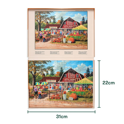 Demenz-Puzzle Bauernmarkt – 63 Teile