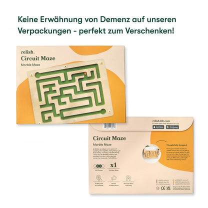 Relish Circuit Maze – Labyrinthspiel für Senioren
