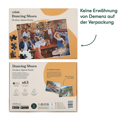 Relish Dancing Shoes – 63-Teile-Puzzle für Senioren