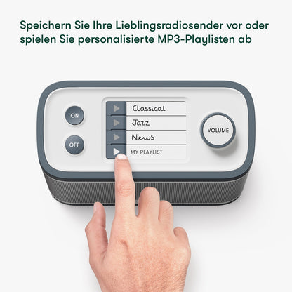 DAB-Radio und Musikplayer für Senioren – einfach zu bedienen