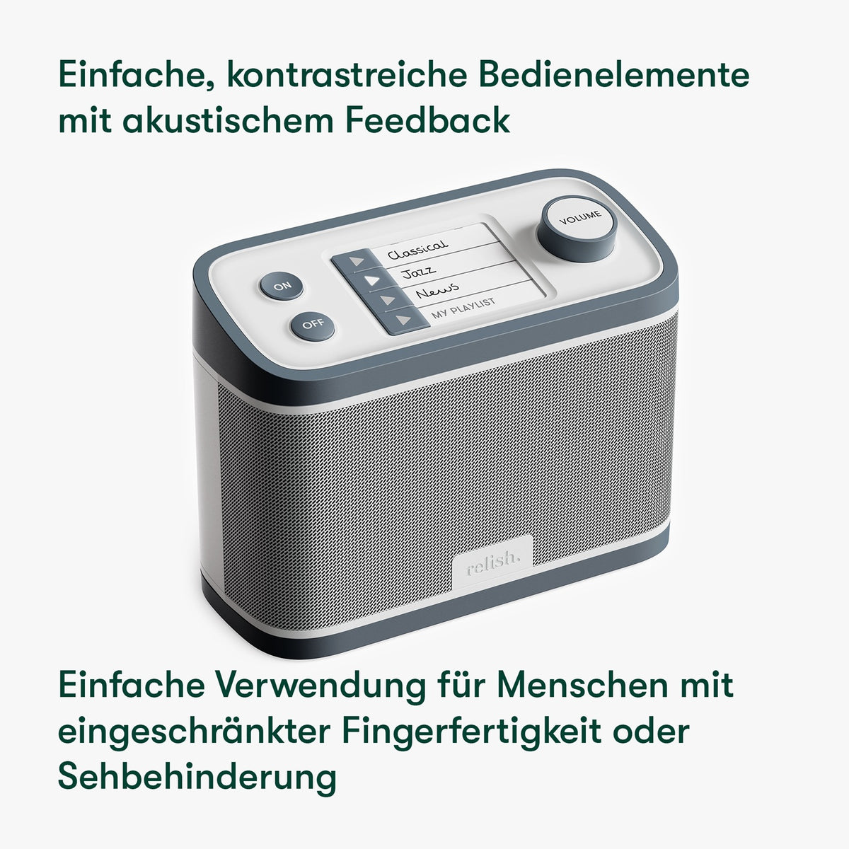 DAB-Radio und Musikplayer für Senioren – einfach zu bedienen