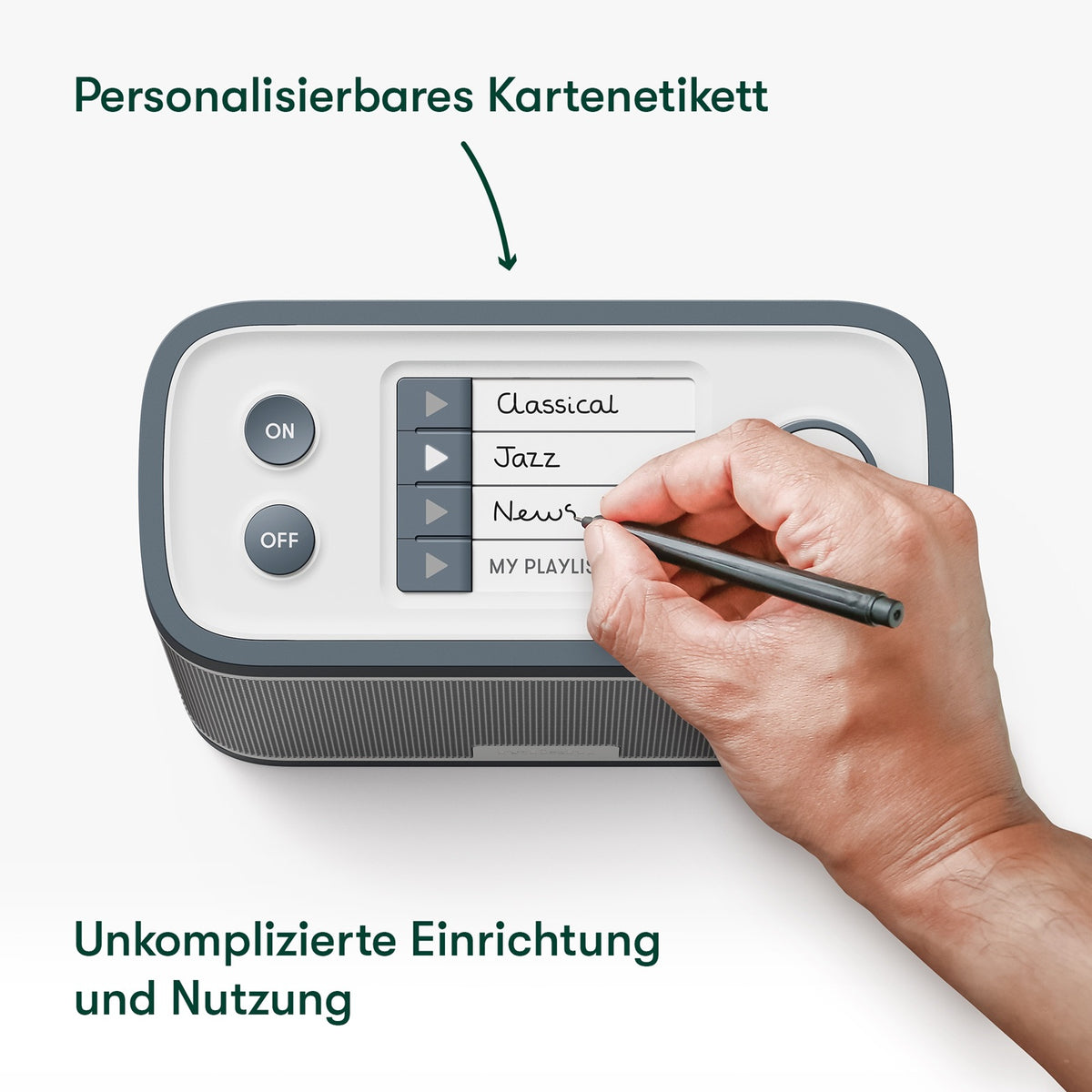 DAB-Radio und Musikplayer für Senioren – einfach zu bedienen