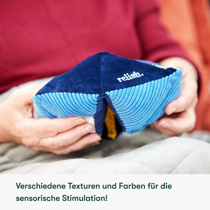 Drehkissen – sensorisches Beschäftigungskissen bei Demenz