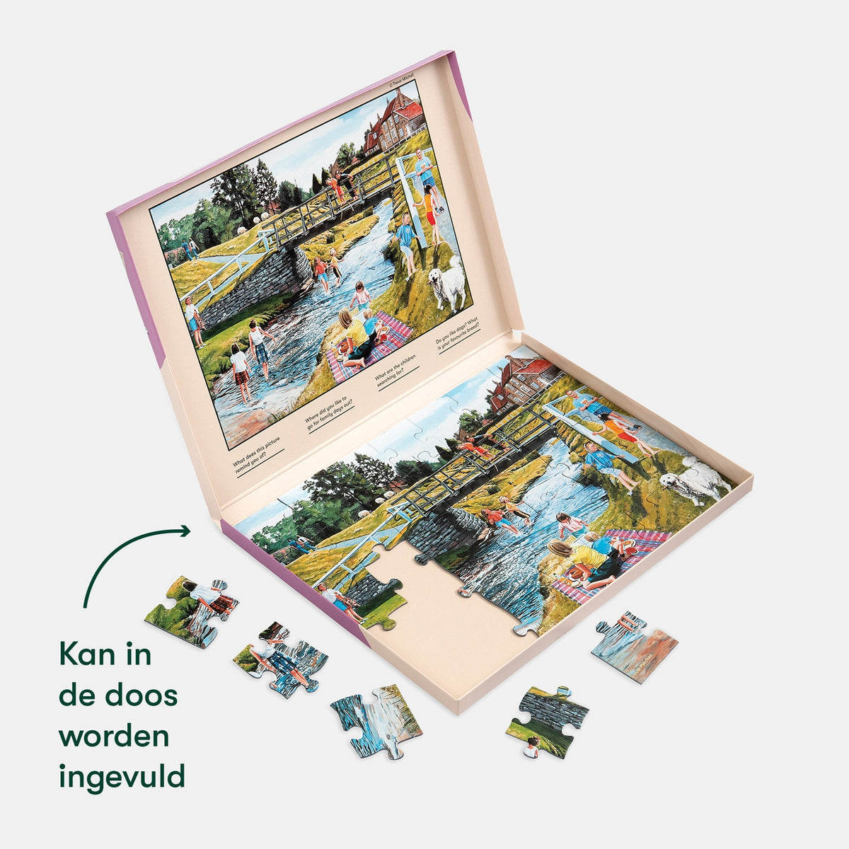 Demenz-Puzzle – Frühlingspicknick (35 Teile)