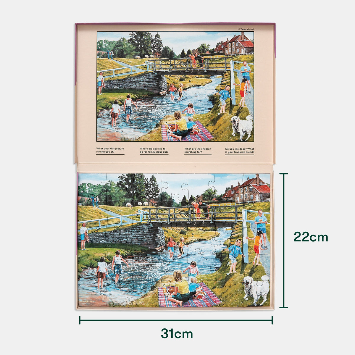 Demenz-Puzzle – Frühlingspicknick (35 Teile)
