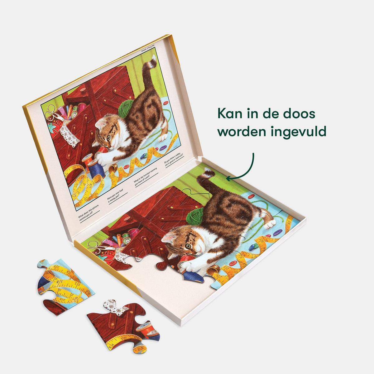 Demenz-Puzzle Kätzchen – 13 Teile