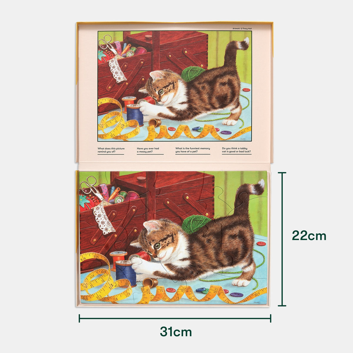 Demenz-Puzzle Kätzchen – 13 Teile