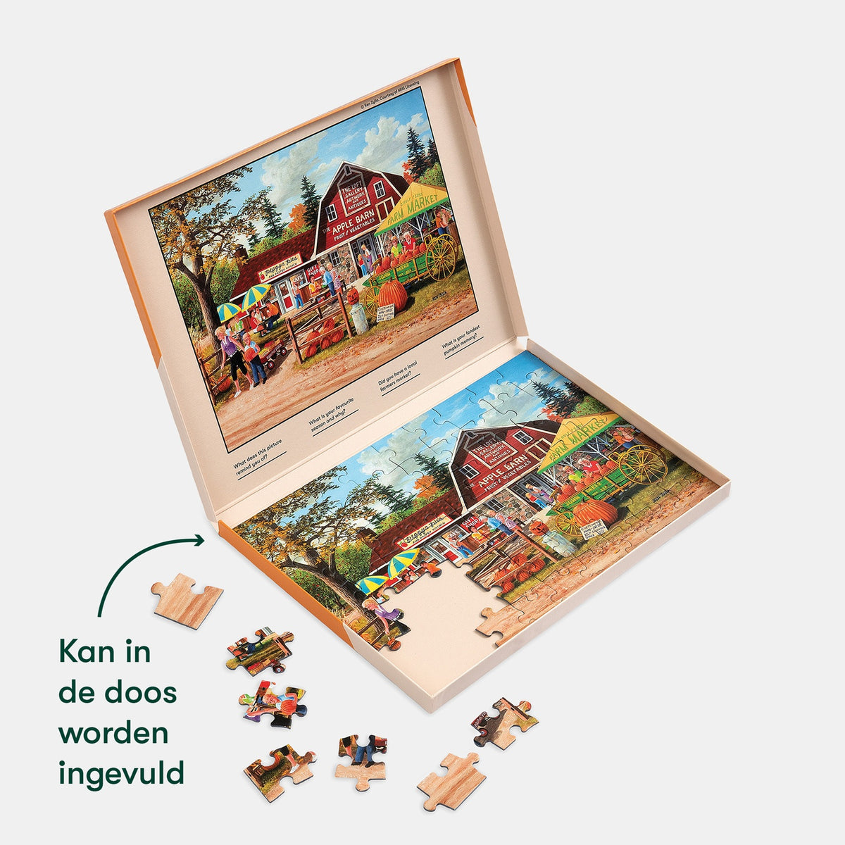 Demenz-Puzzle Bauernmarkt – 63 Teile