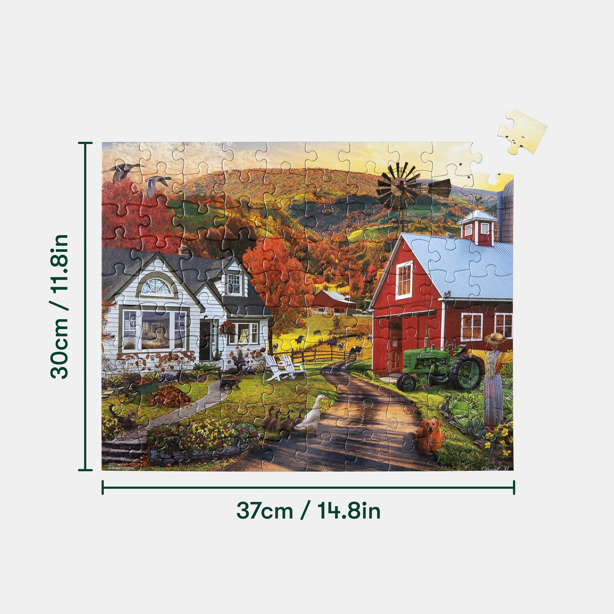 Relish Farm Life – 100-Teile-Puzzle für Senioren