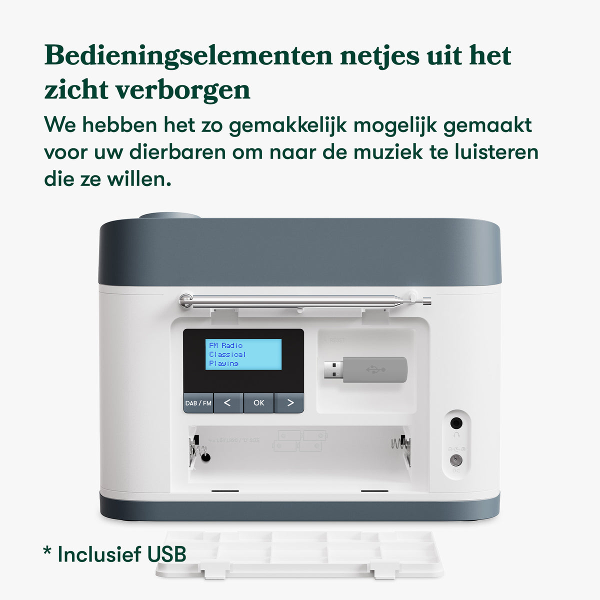 DAB-Radio und Musikplayer für Senioren – einfach zu bedienen