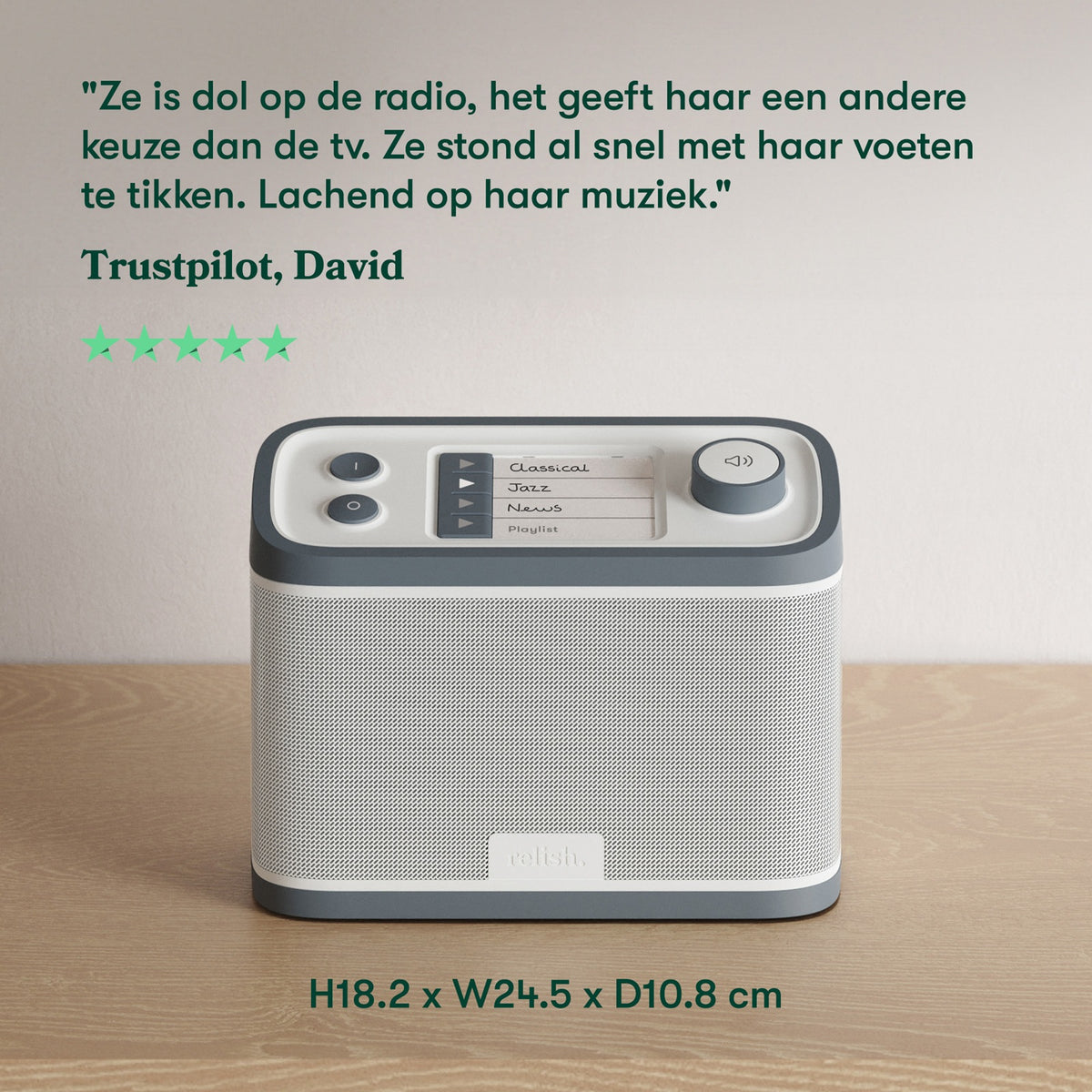 DAB-Radio und Musikplayer für Senioren – einfach zu bedienen