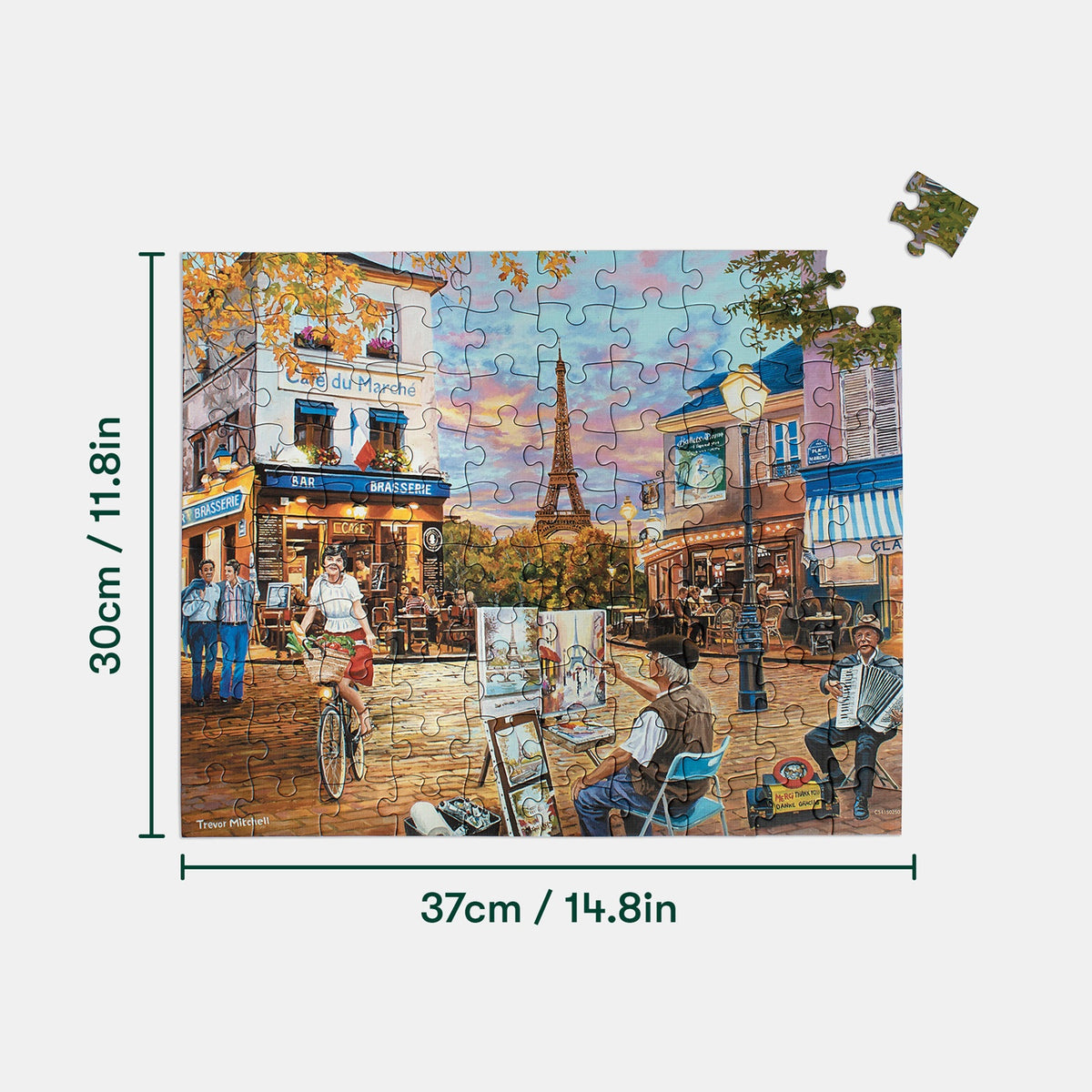 Relish Puzzle Sunset in Paris – 100 Teile