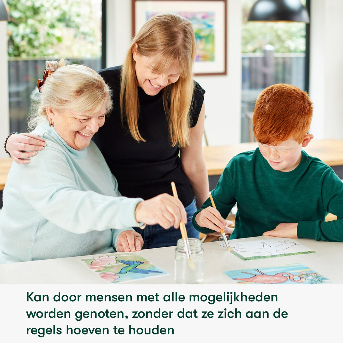 Aquapaint Vögel – Malen mit Wasser bei Demenz
