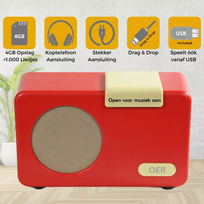 OER Music Player - Einfaches Radio für Senioren