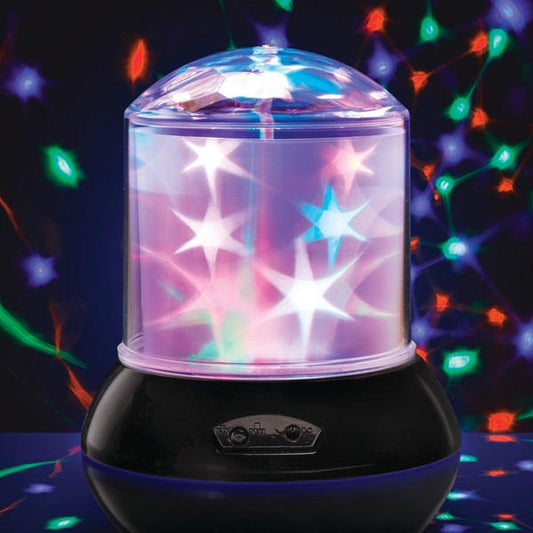 Sterrenlamp Projector – Rustgevende lichtprojector die een sterrenhemel creëert, ideaal voor ontspanning bij dementie.